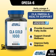 Applied Nutrition, CLA Gold, Omega-6 Fatty Acid Support, 1000mg 100 SOFT GELS