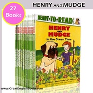 ( In stock) สินค้าพร้อมส่ง เซตหนังสือนิทานภาษาอังกฤษ Ready to read : Henry and Mudge จำนวน 27 Books level 2
