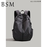 Binshe Man large travel backpack, new unisex student backpack, laptop bag, double shoulder backpack