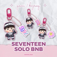 GANTUNGAN SEVENTEEN SOLO BNB KEYCHAIN SEVENTEEN KEYCHAIN SEVENTEEN SOLO SONG NANA BNB KEYCHAIN