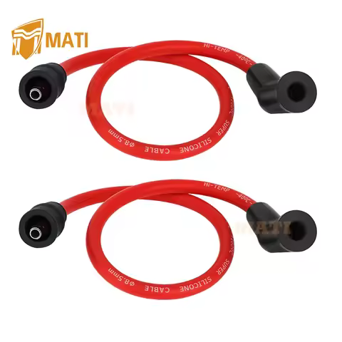2pcs Spark Plug Wire Cap For FLHR FLHT FLHP FLHX FLTR Road King Police Electra Glide Standard Classi