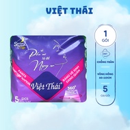 VIET THAI nighttime sanitary napkins in panty form for postpartum and day women, size S-M/hip circum