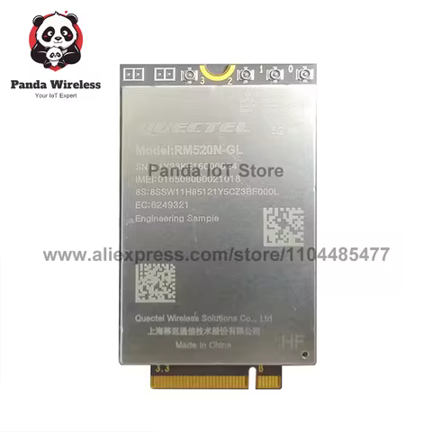 Quectel RM520N-GL 5G M.2 WWAN Card Module for ThinkPad X1 Carbon 12th/13th Gen T14 P14s Gen5 Gen6 - 