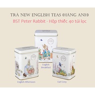 Trà hộp thiếc 40 gói túi lọc BST Peter Rabbit của Beatrix Potter (hàng Anh)