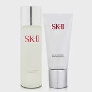 SK-II 亮采化妝水160ml+全效活膚潔面乳120g(百貨專櫃貨)