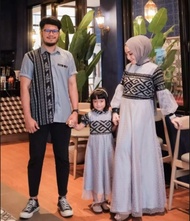 Couple Tenun Gamis RaRa Tile TuTu Tenun Couple