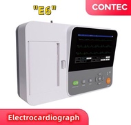 CONTEC E6 6Channel 12 lead Touch ECG Electrocardiograph Interpretation with PC Software+ Printer