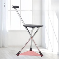 Walking Cane Stool Elderly Anti-slip Folding Walking Cane Chair、walking stick for elderly、walker for