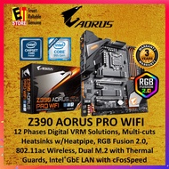 GIGABYTE Z390 AORUS PRO WIFI Ultra Durable Gaming Motherboard (Intel LGA1151)