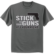 Mens Graphic Tees 2Nd Amendment Gun Rights T-Shirt Clothing Apparel