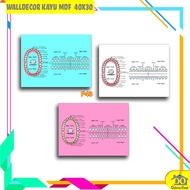 Wall Decoration Walldecor 40x30 Dentist Dentist Dentist P43