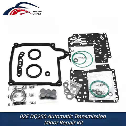 02E DQ250 Transmission Overhaul Kit | DSG Valve Body Repair Seals & Gaskets,suitable For VW and for 