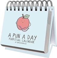 Perpetual Daily Pun Calendar | 365 Hilarious Puns for Home or Office, Wordplay to Brighten, Amuse, a