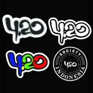 Sticker 420 Sticker 420 | Laptop Stickers | Suitcase Stickers | Sticker Case