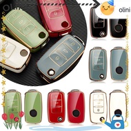 OLINI Shell Cover Full Protection Car Accessories  Key Fob Cover for Volkswagen VW POLO