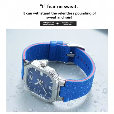 Compatible with Casio MTP-B195 Silicone Watch Band, Fashion Soft Rubber Strap Replacement Unisex
