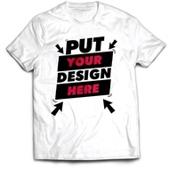 fashion 2025 [custom Xs-9xl] 1 Side Print Your Own Design Short Sleeve Casual Graphic Tees-Premium 1