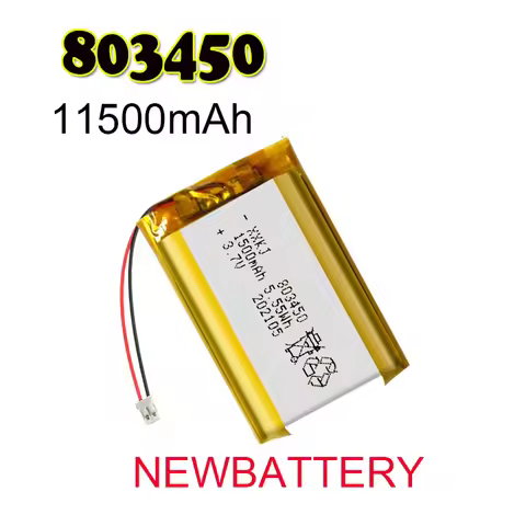 New Polymer Lithium Battery 3.7V 1500mAh 803450 Li-polymer Rechargeable Batteries for Power Tools GP