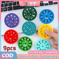 9pcs Educational Toys for Children Math Arithmetic Toys Math Fidget Toys Multiplication