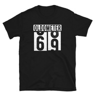 Birthday Turning 69 Years For Men Oldometer 68-69 T-Shirt