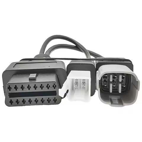 NEW For SUZUKI Motorcycle Wire Rods OBD2 For SUZUKI 4PIN+6PIN Cable Car Diagnostic Connector Cable O