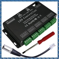 (CSID) 12 Channel Decoder RGB LED Controller 60A PWM DMX512 Dimmer Driver for RGB LED Strip and LED 