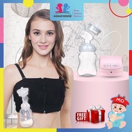 Single Electric Breast Pump with Bottle Feeding - Pam Susu Dgn Feeding Bottle