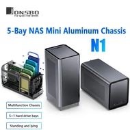 JONSBO N1 NAS ITX MINI Small Case All Aluminum Suitcase Portable HTPC Desktop Computer Empty Chassis