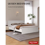 *READY STOCK* Wooden Queen Bed Frame with Headboard my.com/Katil Queen Kayu/Bedroom Furniture/Perabot Bilik Tidur
