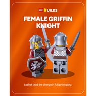 {SimBrick SGSeller} Lego Idea236 Griffin Knight Female 21358 Minifigure Vending Machine
