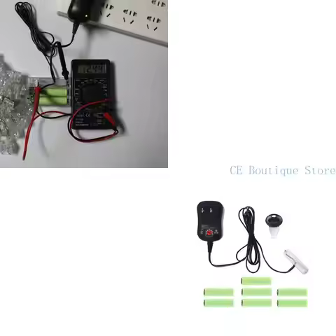 652F AA Battery US Power Supply Adjustable 3V 4.5V 6V 9V 12V Adapter Can Replace 2AA to 8AA Batterie