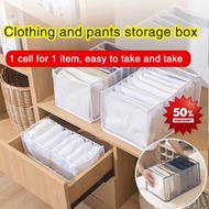 Drawer Organizer Mesh Separation Washable Folding Organizer Clothes Closet Tshirt Organizer