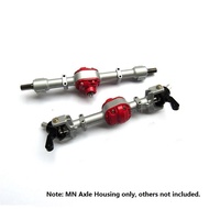 Metal Front and Rear Bridge Axle Housing Case for MN D90 D91 MN99 MN99S 1/12 RC Car Upgrade Parts Ac