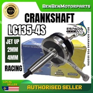 Espada Crankshaft GRANSAP JETROD JET ROD JACKROD LC135 LC 135 4s Jet 4MM 2MM LC 4SPEED 4 SPEED CRANK
