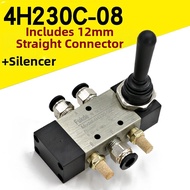 Pneumatic Switch Hand Operated Valve 4H210-08 4R Manual Control Valve Cylinder Air Valve 3R Two-Way 