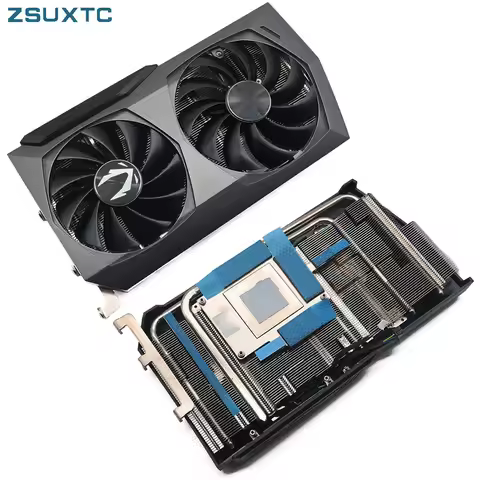 Video Card Heatsink RTX3070 radiator For ZOTAC GeForce RTX 3070 AMP HOLO OC GPU Heat Sink Not Brand 