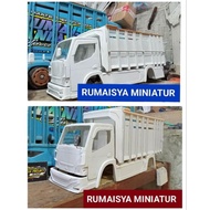 ready Kabin dan bak miniatur truk skala 1:10 MURAH