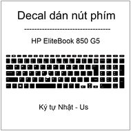 International, Japan - Us character key button Decal for HP EliteBook 850 G5