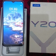 vivo y20 ram 3/64 second/bekas fullset