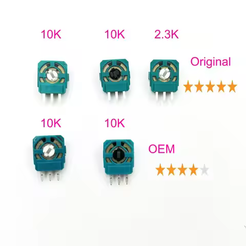 100PCS Original OEM for PS4 PS5 Slim Pro Controller Joystick Potentiometer 3D Analog Side Buttons fo