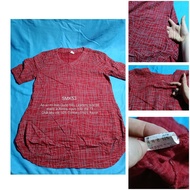 [Code SMK53] LEADERS Korea High Quality Women's Shirt Size 66 Cotton Rayon Fabric with Unique Patter