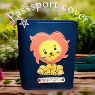 Lion passport cover - lion passport cover - passport cover - passport cover