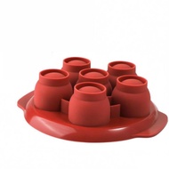 [yiodusi] Escargot Baking Dish Molded Wells Silicone Escargot Dish Snail Plate Heat Resistant Cookwa