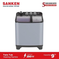 Sanken TW-1155FBK Mesin Cuci 2 tabung 9KG