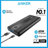 Anker Powerbank Fast Charging 535 PowerCore III Power Bank 19200mAh 60W PD USB C Portable Charger (A1284)