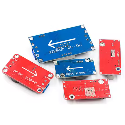 XL6009 4A Boost Converter Step Up Adjustable 15W 5-32V to 5-50V DC-DC Power Supply Module High Perfo