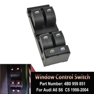 For Audi A3 A6 C5 RS6 S6 Electric Master Power Window Lifter Control Switch Car Accessories 4B095985