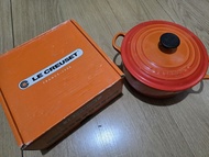 Le Creuset Round Casserole 20cm 鑄鐵鍋 Flame