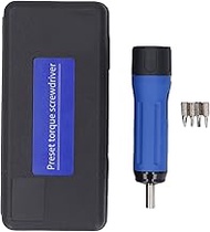 Torque Screwdriver Wrench, Digital Torque Wrench Set with 4 Bits, 0.2-1.2Nm Manual Adjustable Preset