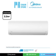 (COURIER SERVICE) MIDEA MSXD-24CRN8 2.5HP R32 NON-INVERTER WALL MOUNTED SPLIT AIR CONDITIONER